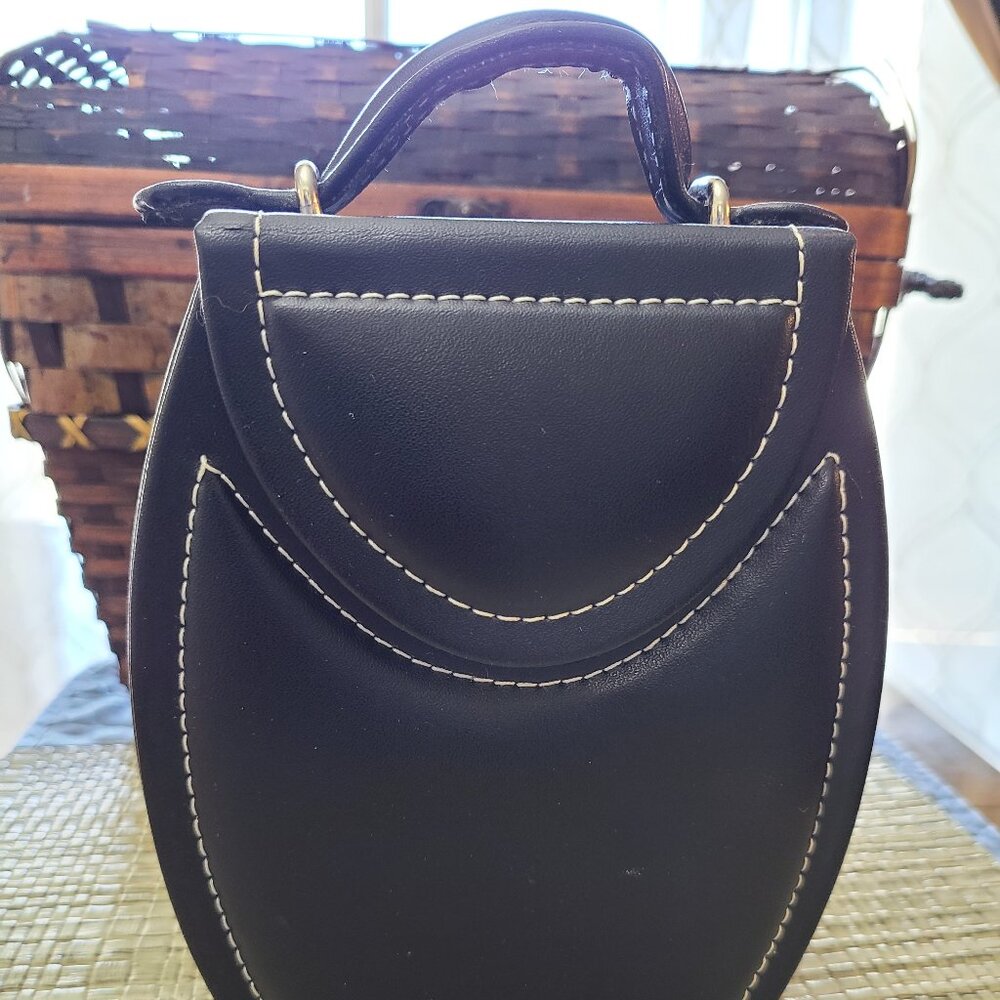 Travel Jewelry Case Black Color Magnetic Snap Closure